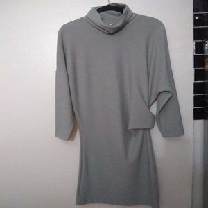 Shein Gray Slouch Sweater Dress Small LIKE NEW